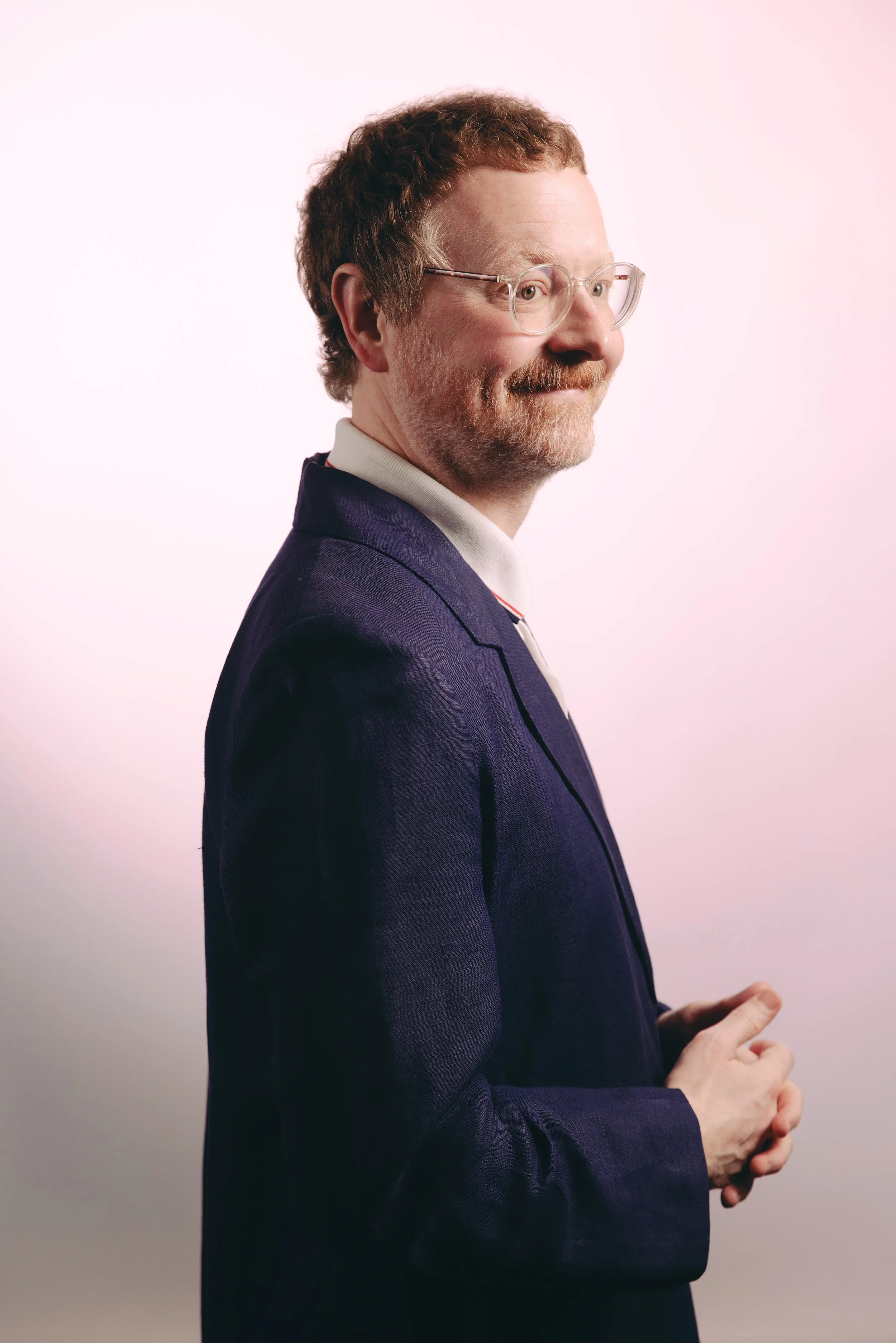 Sam Craighead shown in profile. Photo by Nick Fancher.