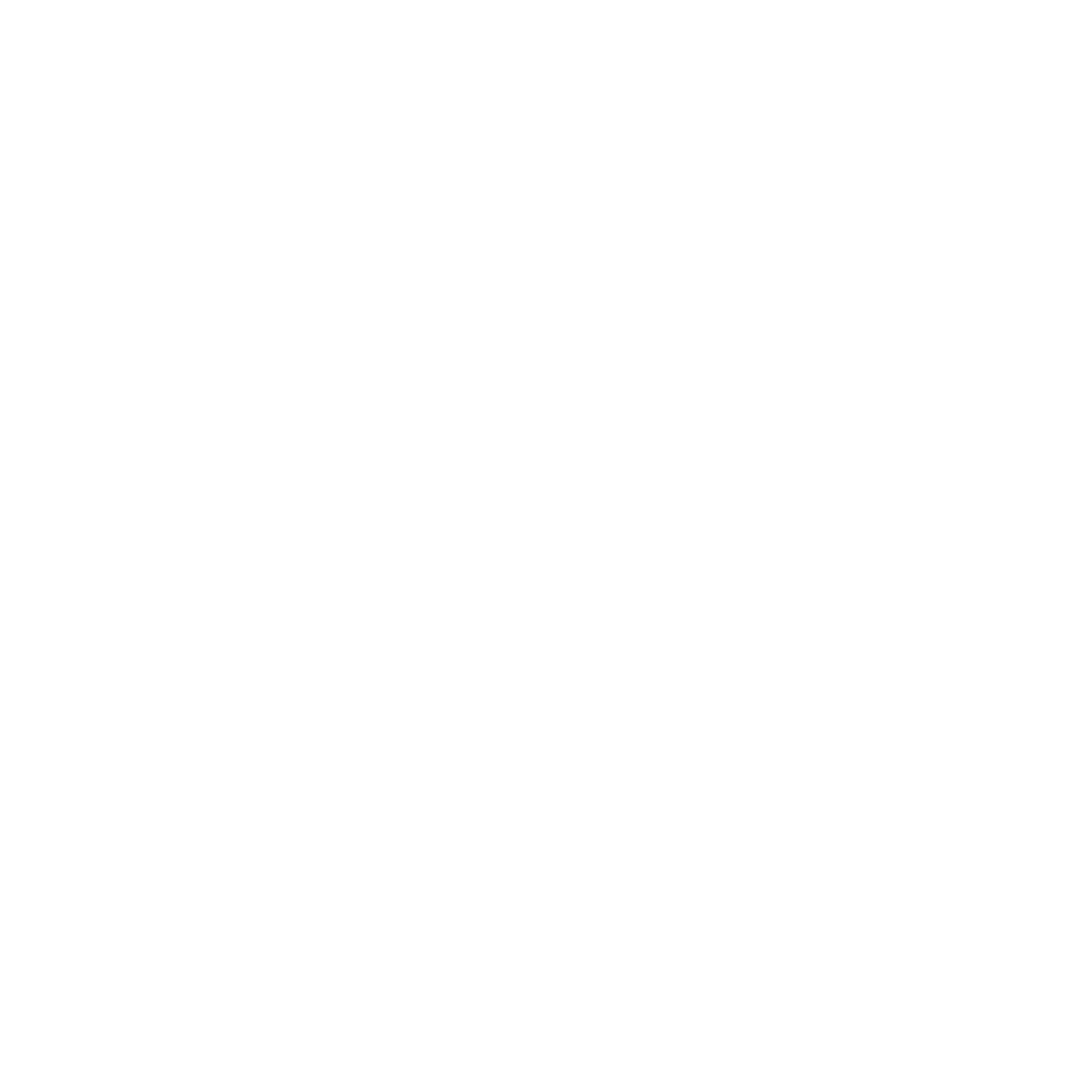 Black background with white outline drawing of two wedding rings, one inscribed with the word 'love'.