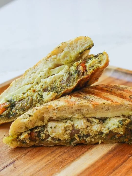 chicken pesto panini