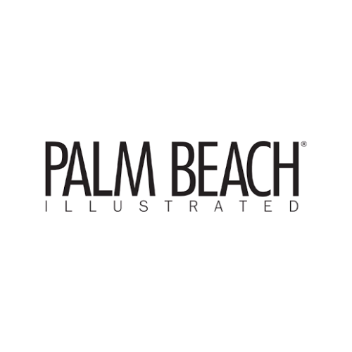 Palm Beach Illustrated logo in black text on a white background.