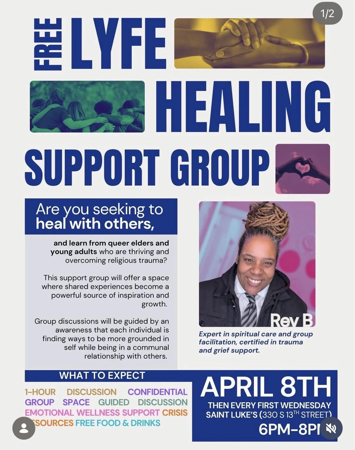 6 month Religious Trauma Support Group (60min)