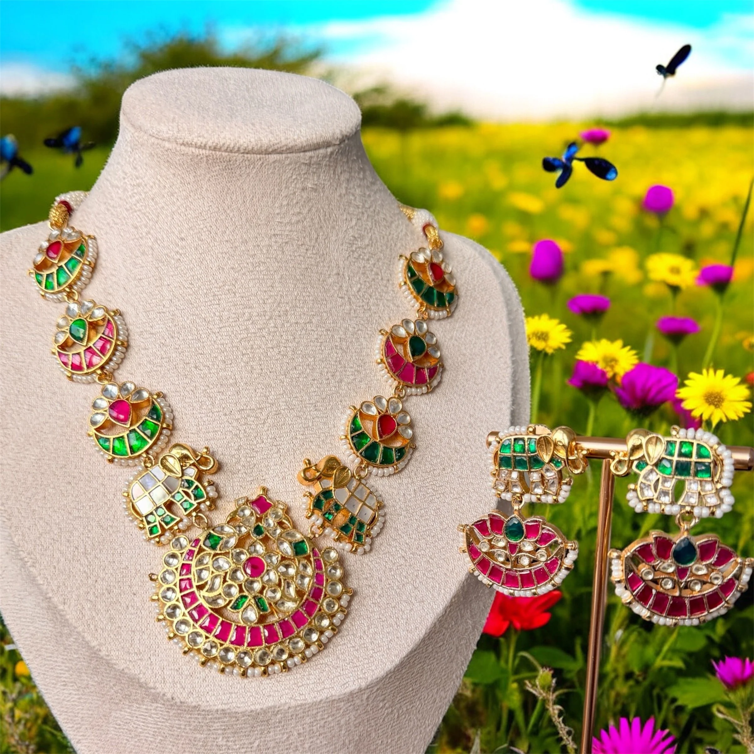 Pink/Green Heritage set