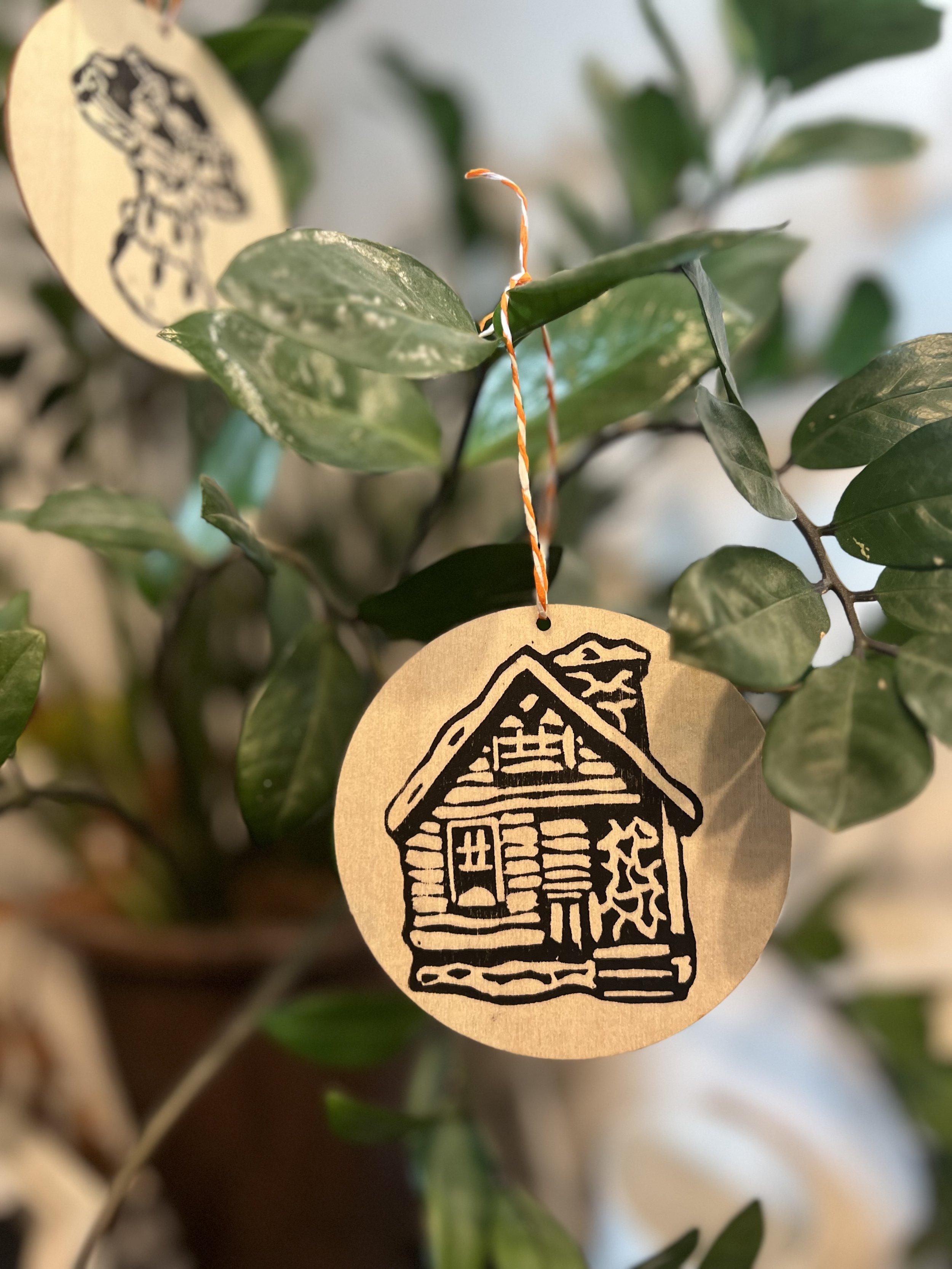 Custom stamped ornament