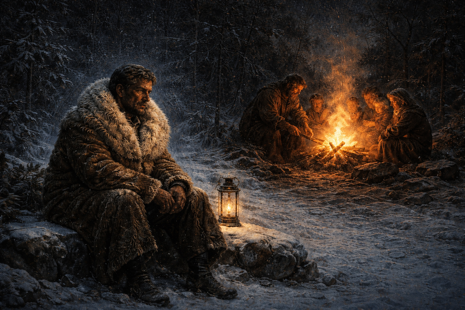 A Fur Coat or a Fire