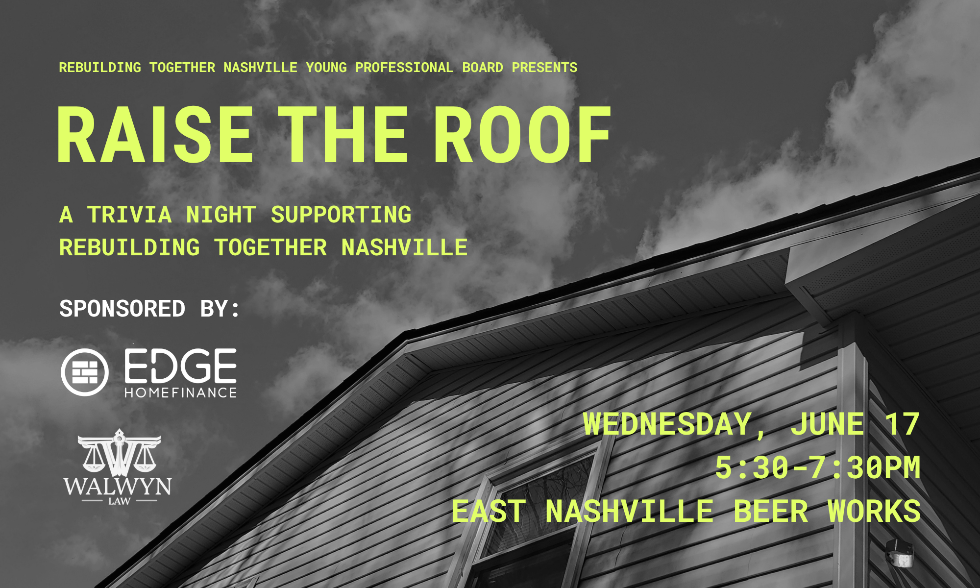 Raise the Roof Trivia Night