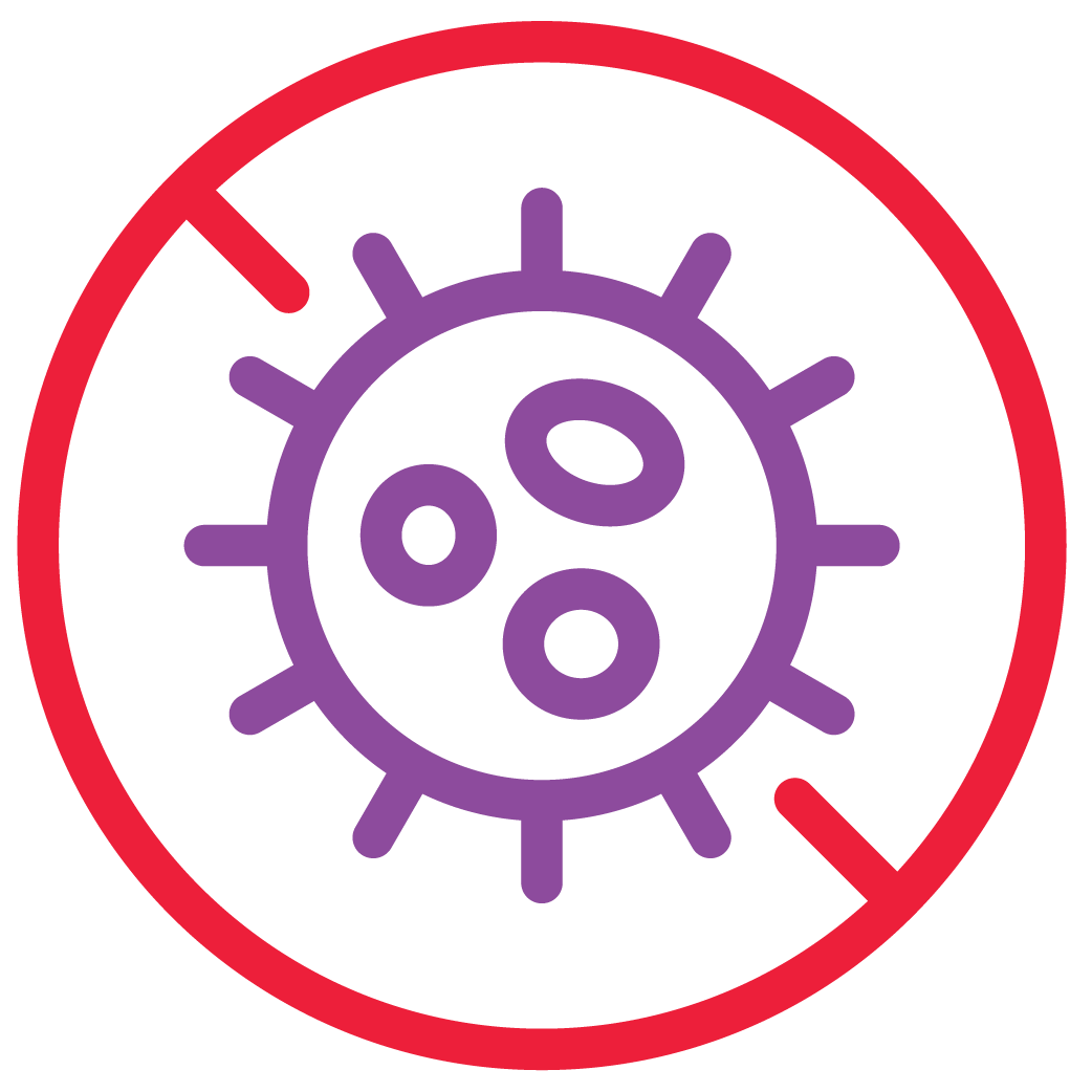 Reduce risk of infection