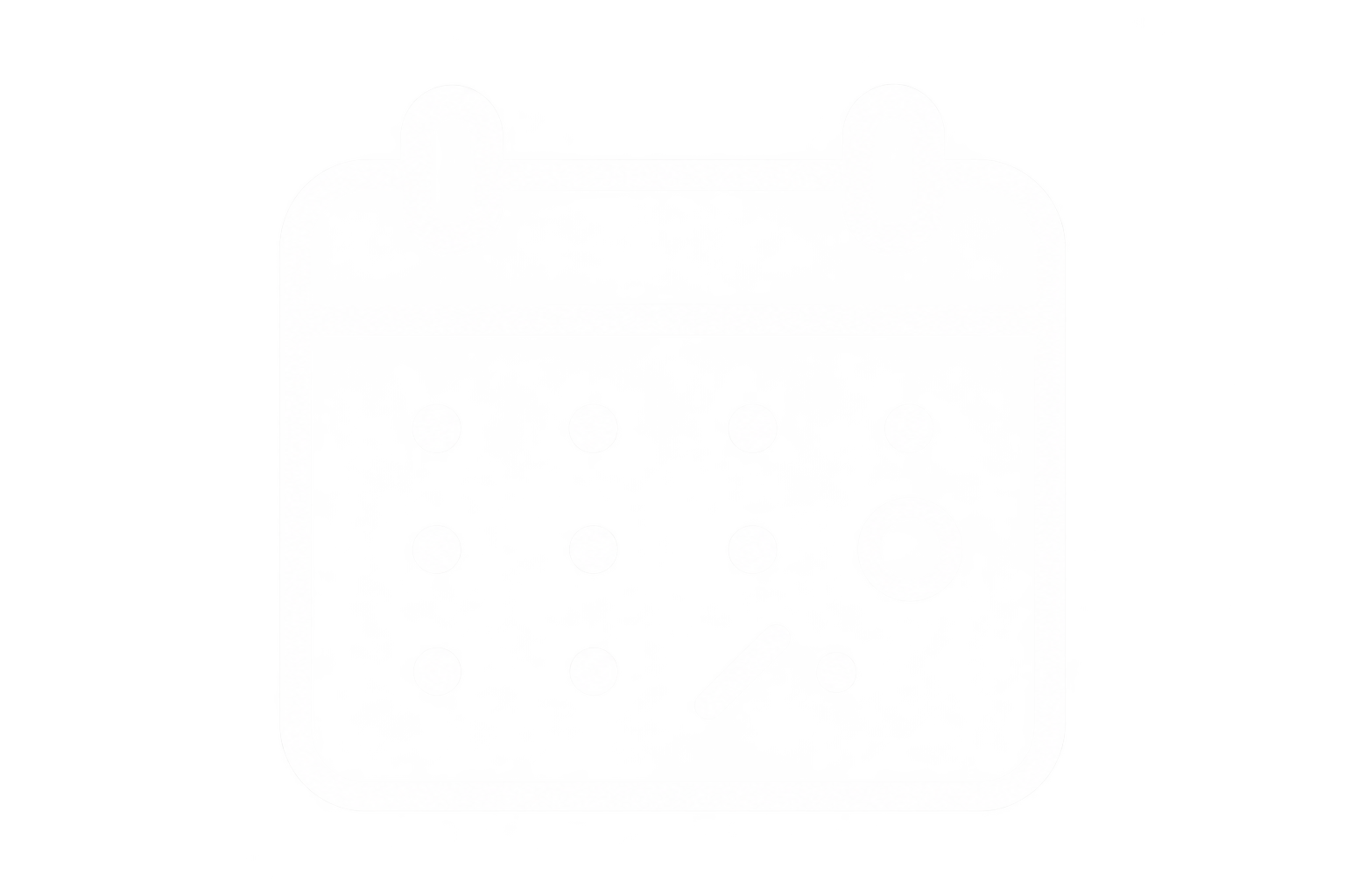 A computer circuit board with various electronic components and circuit traces.