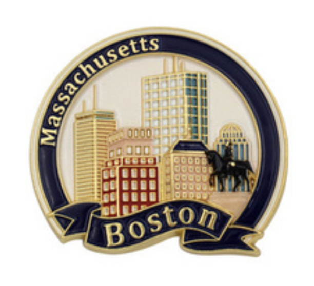 Navy Gold Seal Magnet