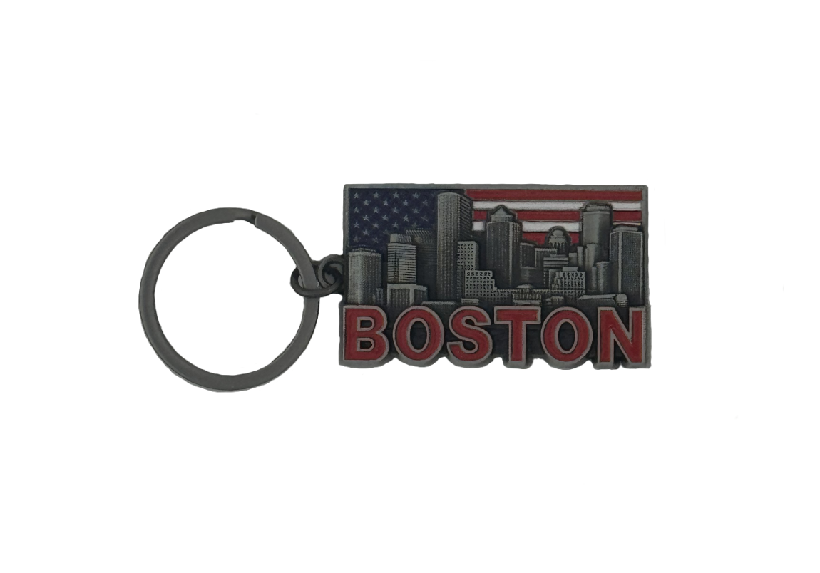 Boston Buildings Keytag