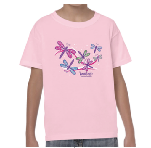 Youth Windswept Dragonfly Glow T-shirt