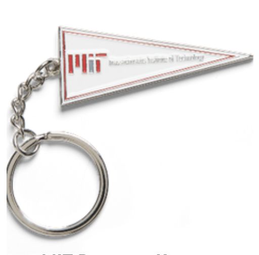 MIT Pennant Keychain