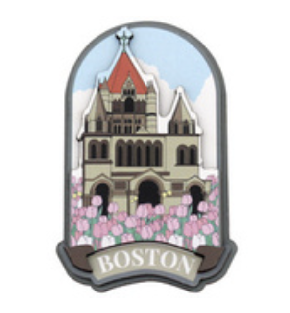 Trinity Church Wood Magnet