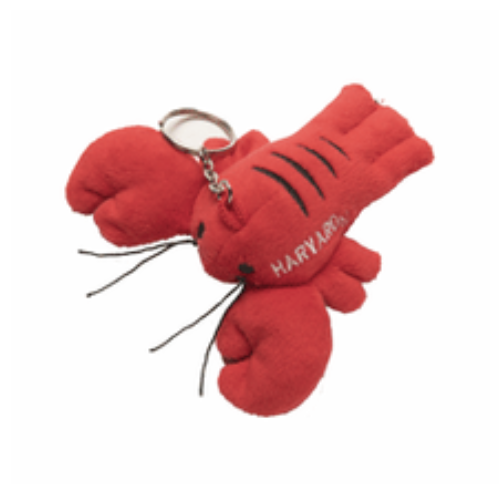 Harvard Plush Keychain