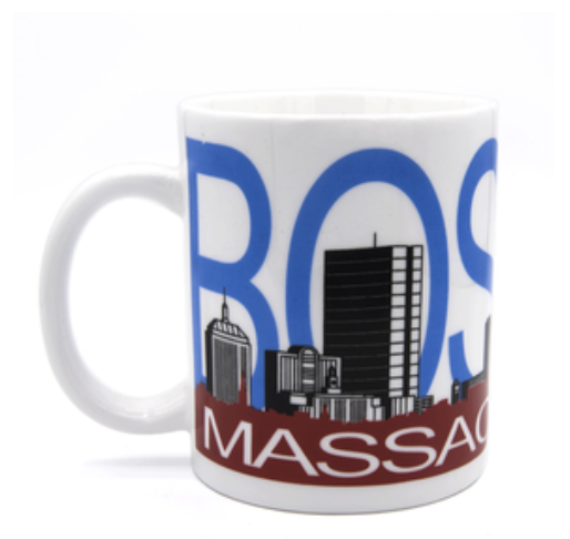 Boston Skyline Coffee Mug