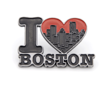 I Heart Boston Magnet