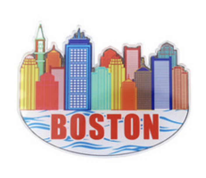 Cityscape Acrylic Magnet