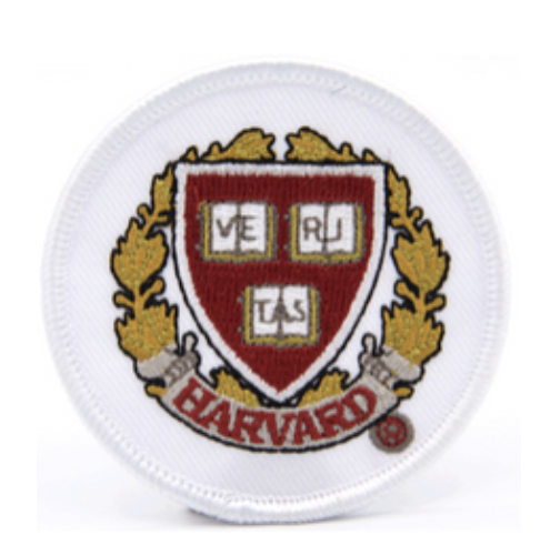 Harvard Shield Patch