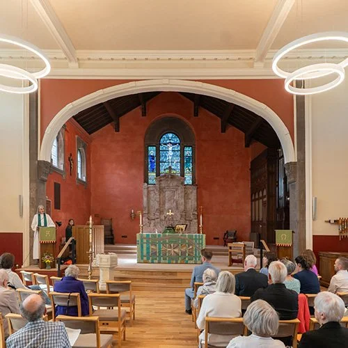 St Marks Church first service