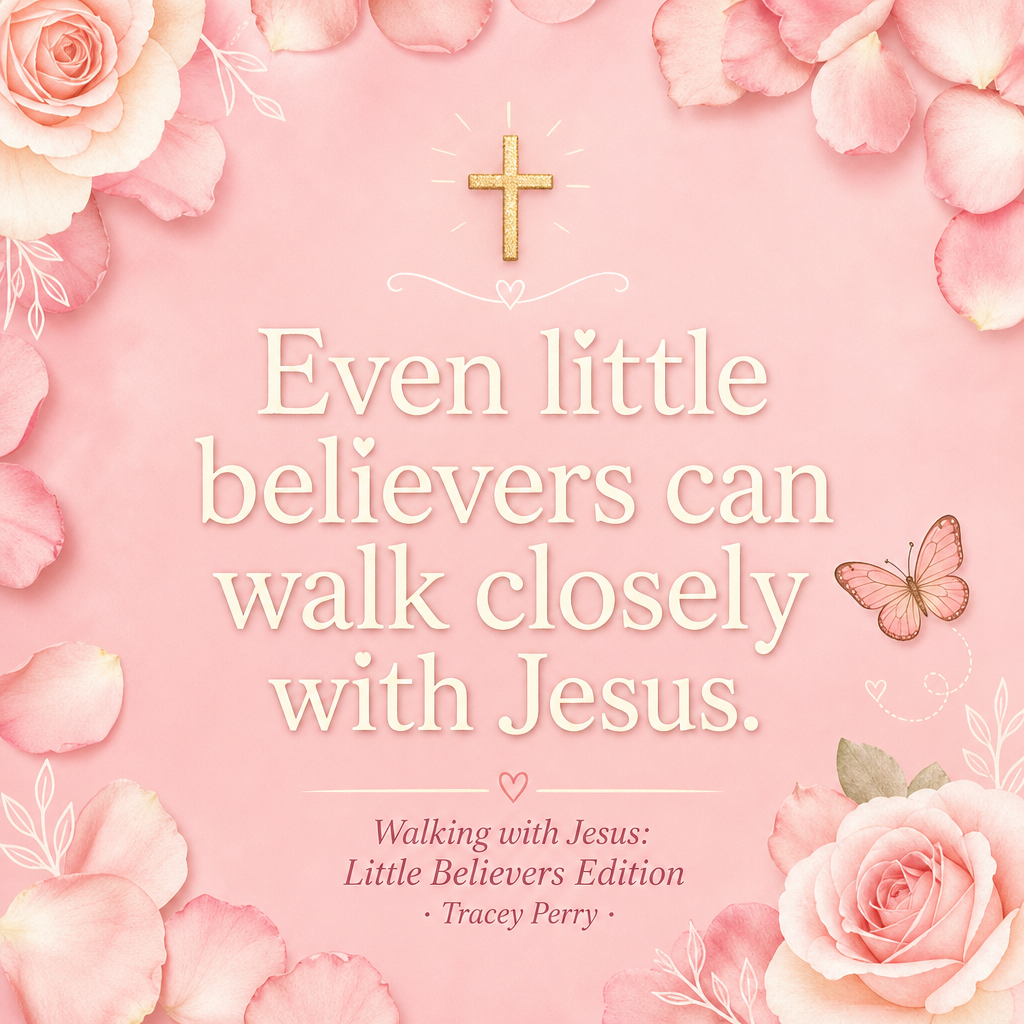 Walking with Jesus: Little Believers Edition — A Children's Faith Devotional by Tracey Perry