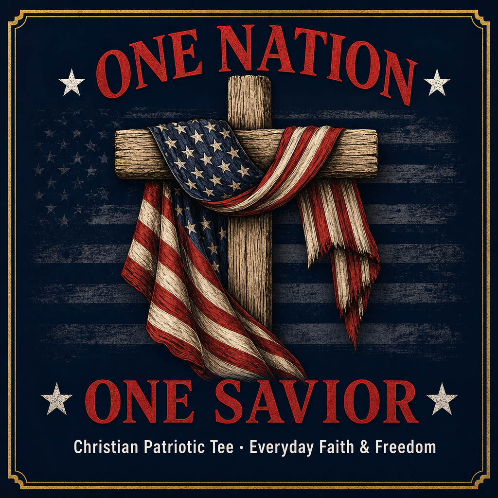 ONE NATION • ONE SAVIOR T Shirt