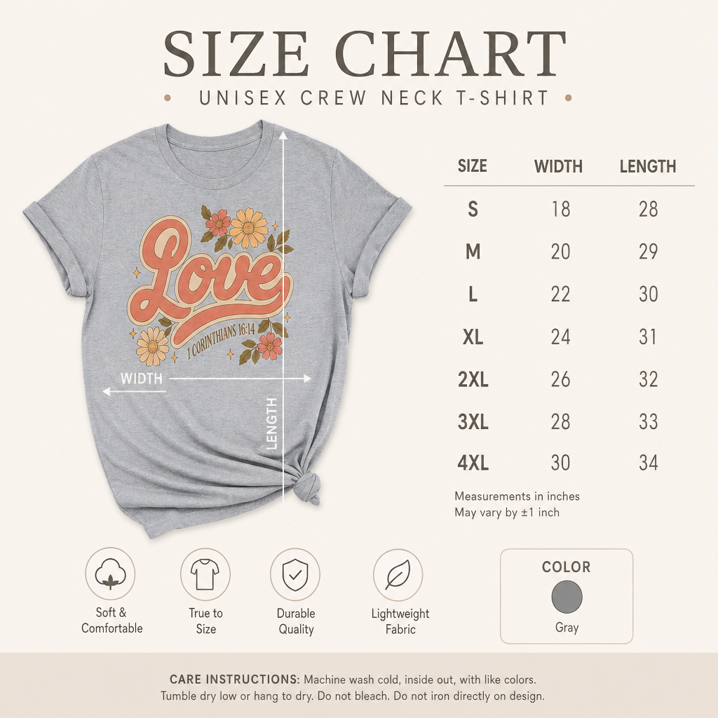Love & Faith Inspirational T-shirt