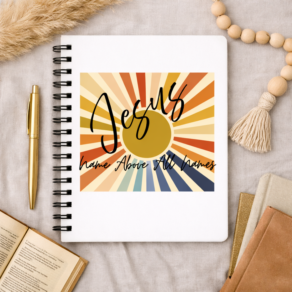 'Name Above All Names' Inspirational Notebook