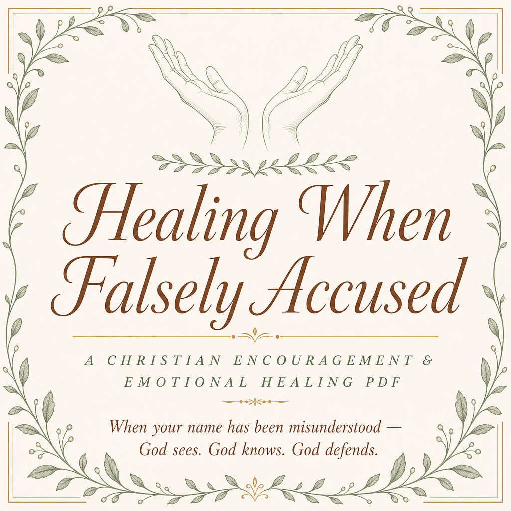 Healing When Falsely Accused