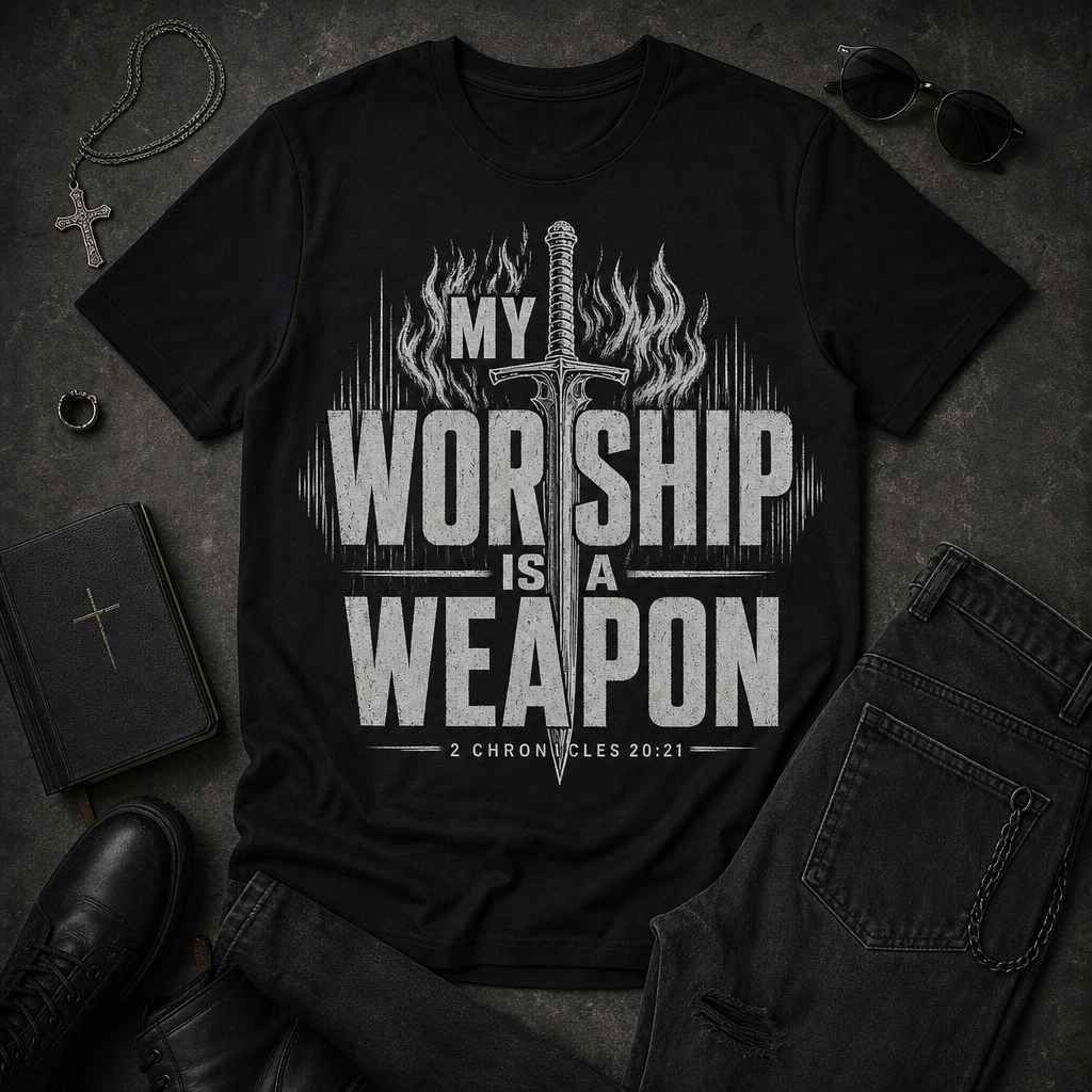 'My Worship Is a Weapon' T-Shirt