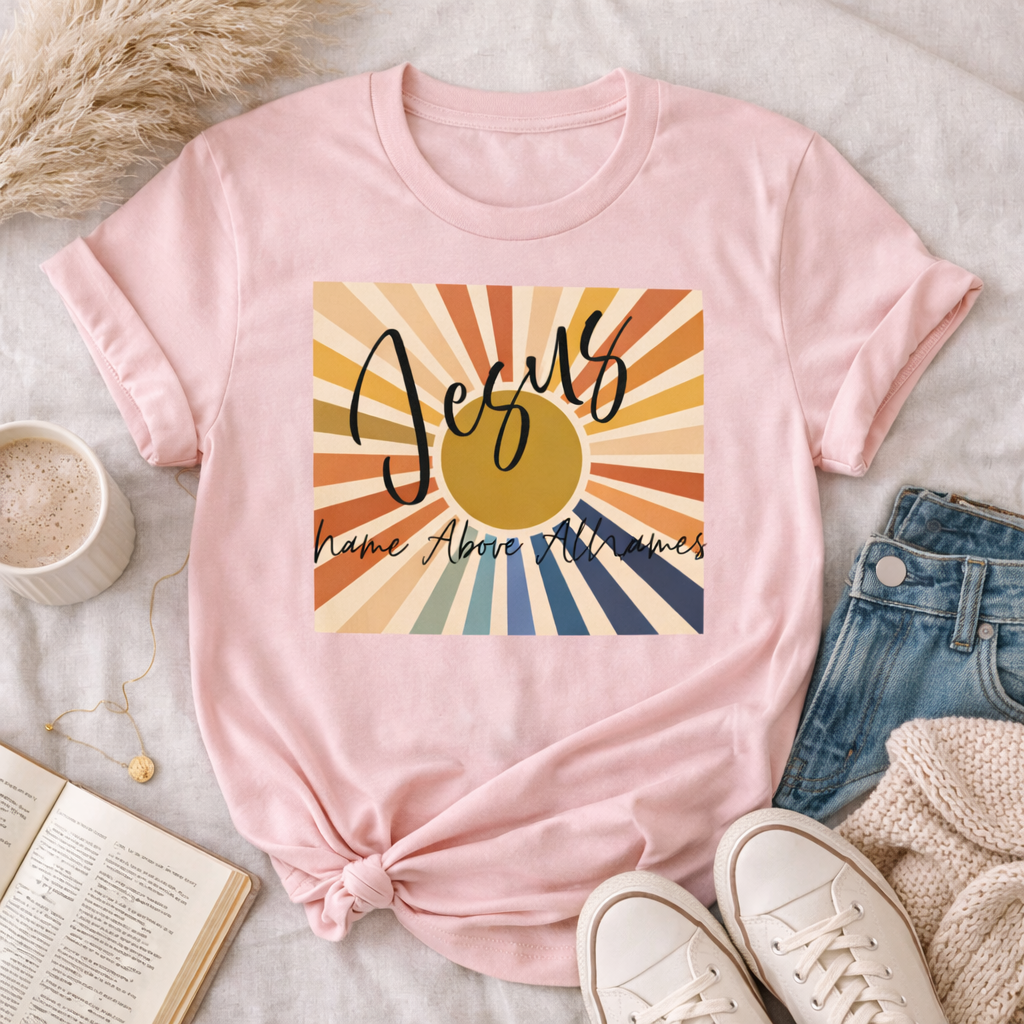 'Jesus, Name Above All Names' Vintage T-Shirt