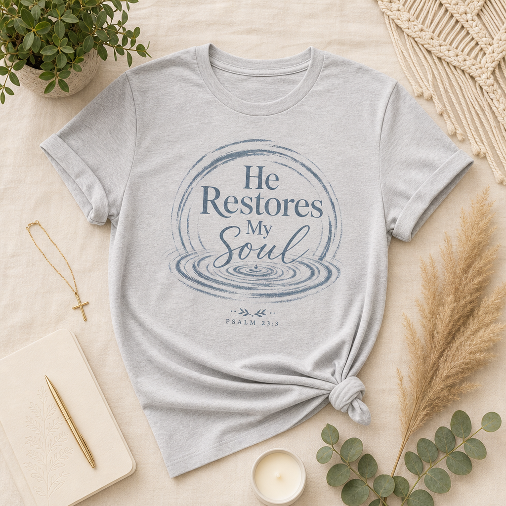 He Restores My Soul T-Shirt