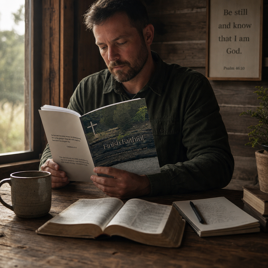 Finish Faithful: A Devotional on Endurance, Integrity, and the Call to Stand Together