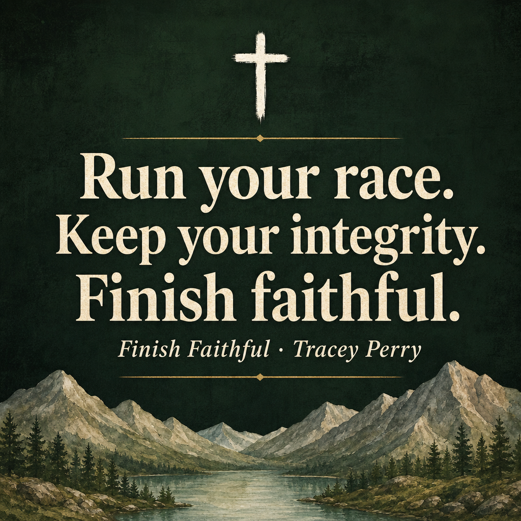 Finish Faithful: A Devotional on Endurance, Integrity, and the Call to Stand Together