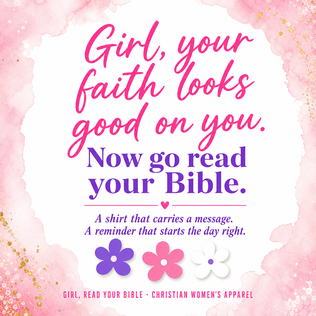 Girl, Read Your Bible T-Shirt