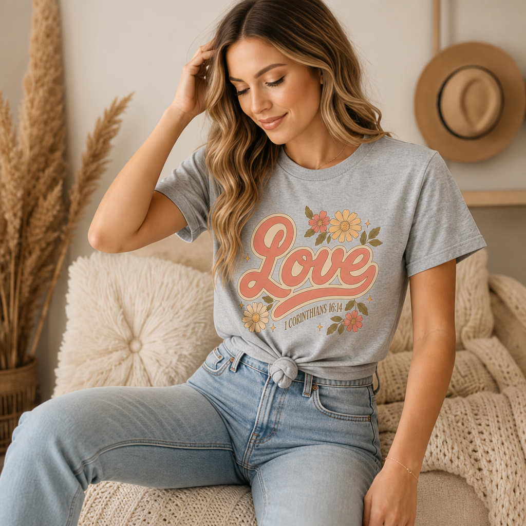 Love & Faith Inspirational T-shirt