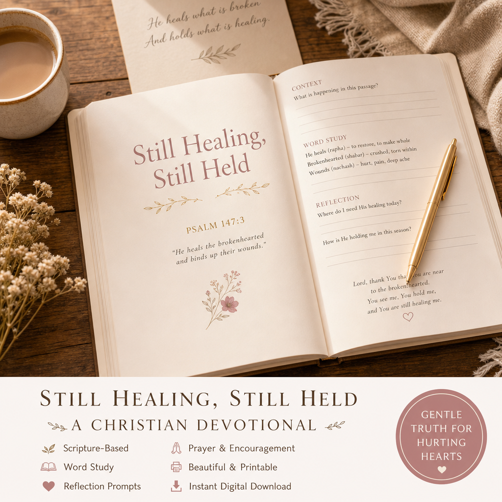 Still Healing Still Held Devotional