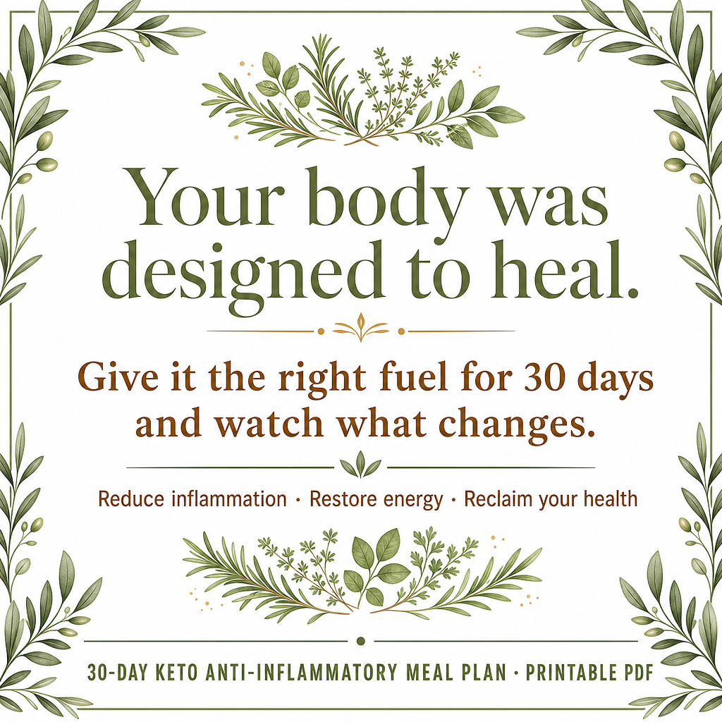 30-Day Keto Meal Plan
