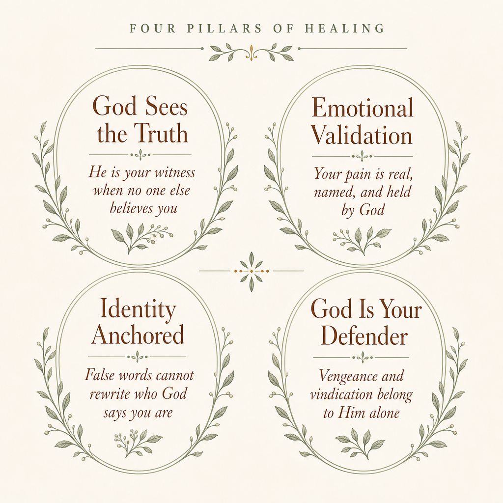 Healing When Falsely Accused