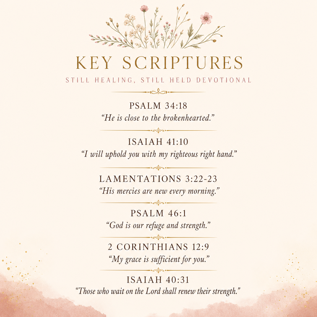 Still Healing Still Held Devotional