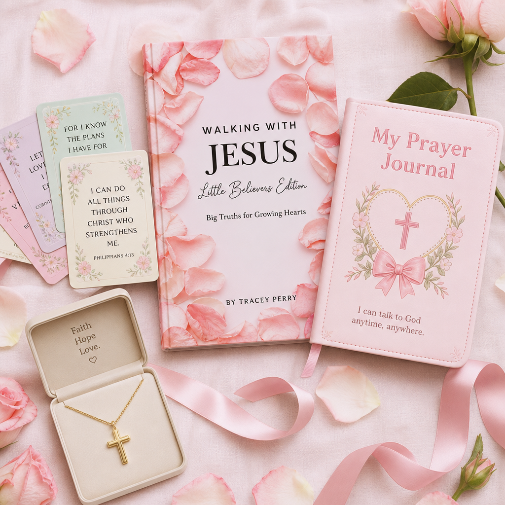 Walking with Jesus: Little Believers Edition — A Children's Faith Devotional by Tracey Perry