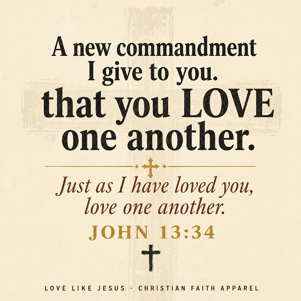 "Love Like Jesus" Inspirational T-Shirt