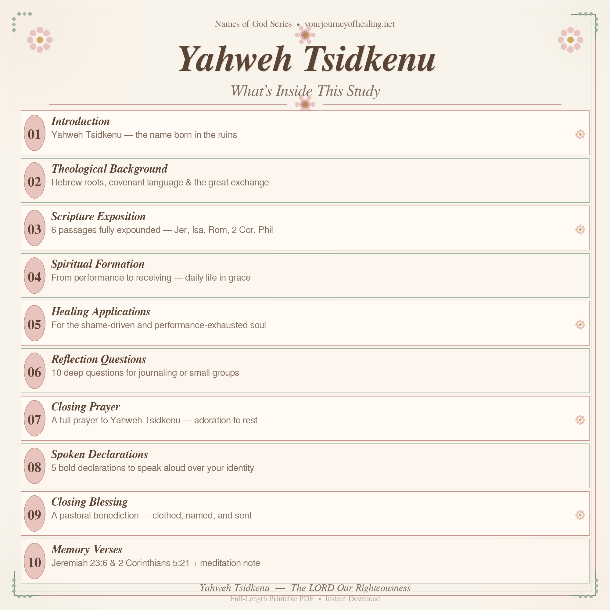 Yahweh Tsidkenu
