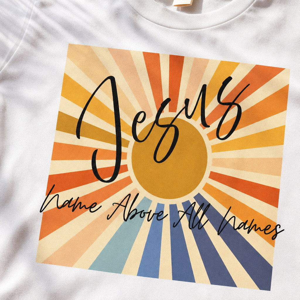 'Jesus, Name Above All Names' Vintage T-Shirt