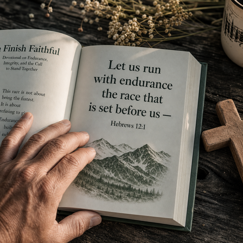 Finish Faithful: A Devotional on Endurance, Integrity, and the Call to Stand Together