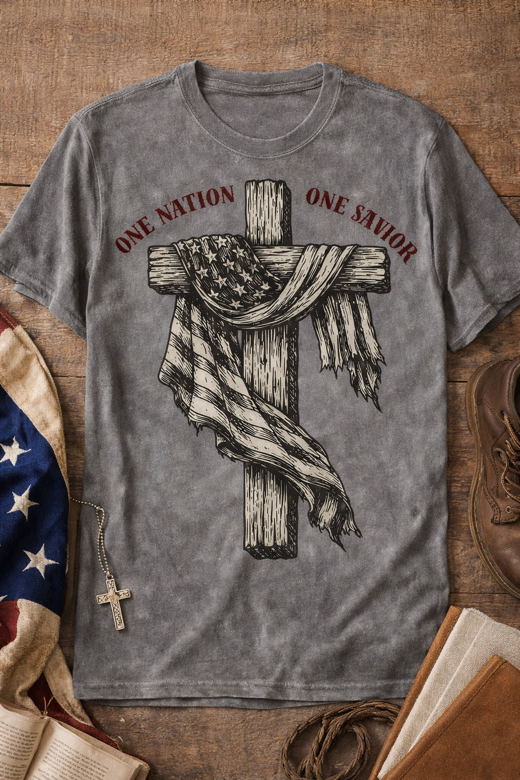 One Nation One Savior Vintage Gray.png