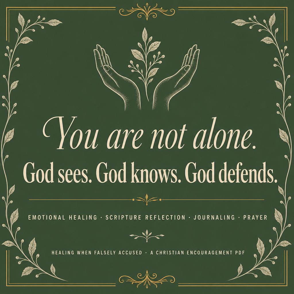 Healing When Falsely Accused