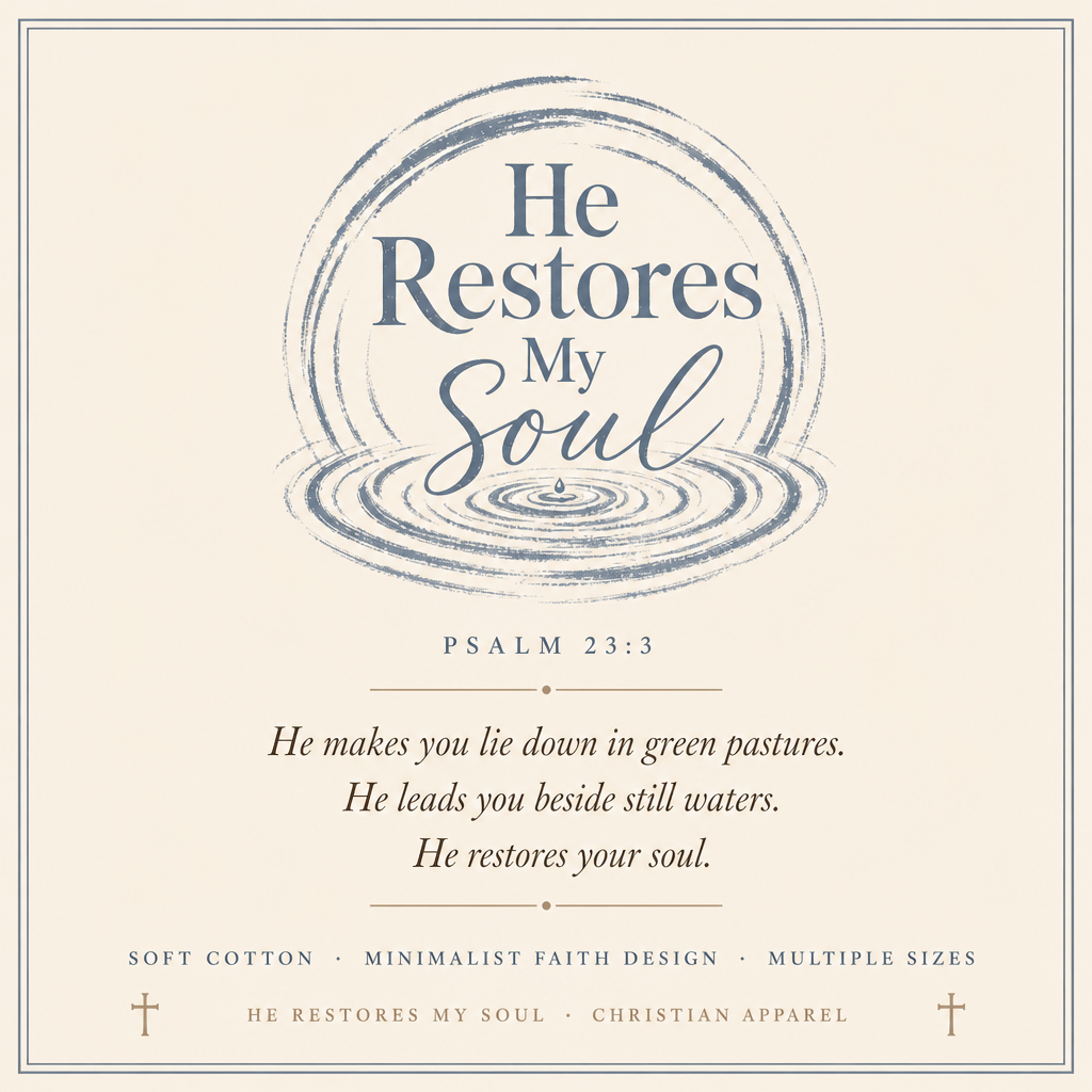 He Restores My Soul T-Shirt