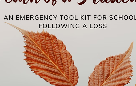 Coping with the Death of a Student or Staff Member