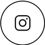 Instagram logo icon on a black background