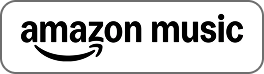 Amazon Music logo with black text and a curved arrow underneath on a white background.