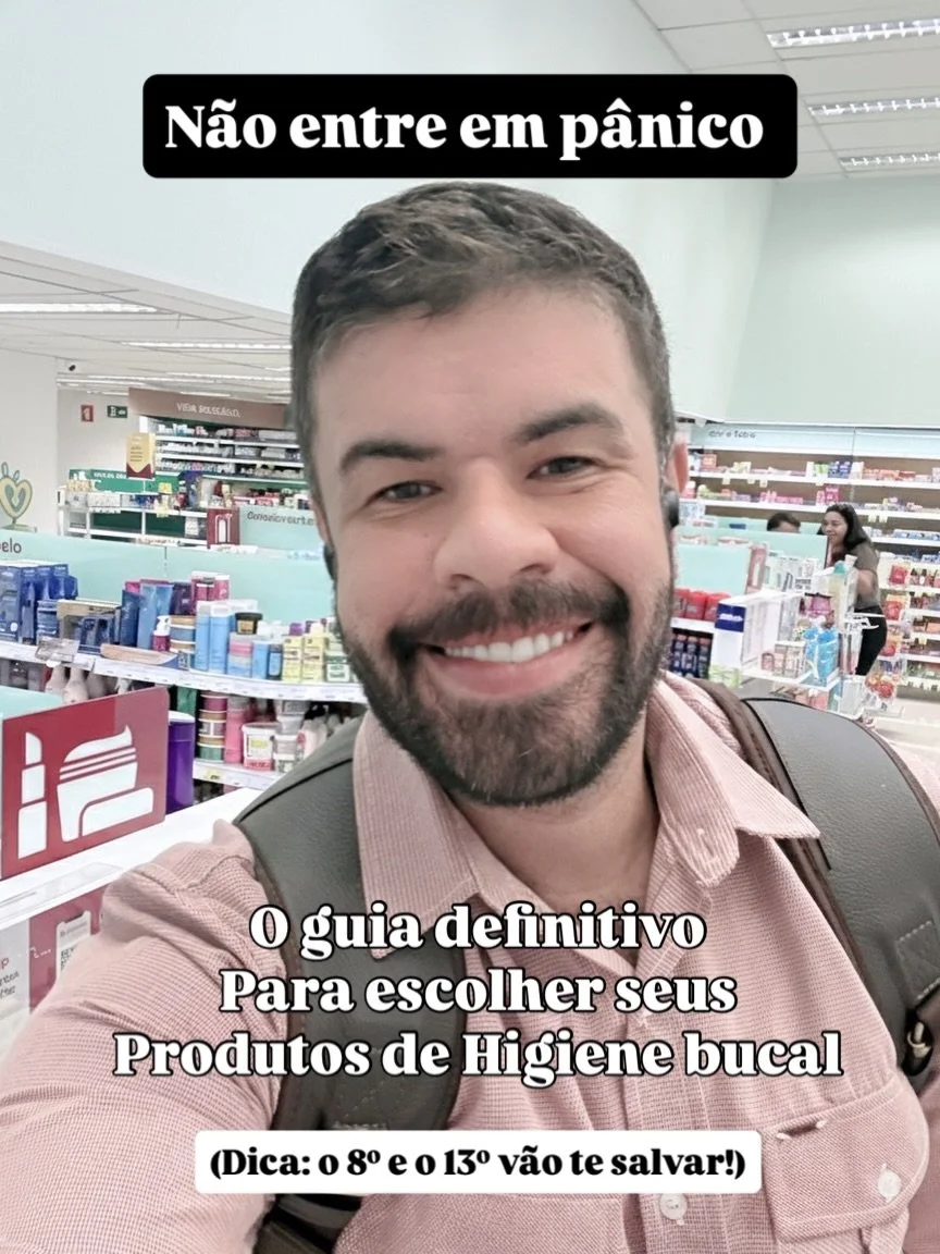 (SALVE este post para nunca mais errar na farm&aacute;cia! )

O Guia Definitivo Odontol&oacute;gico: a resposta sobre escovas, cremes dentais, enxaguantes e tudo o que voc&ecirc; compra de errado na farm&aacute;cia! 

Fui at&eacute; as prateleiras ab